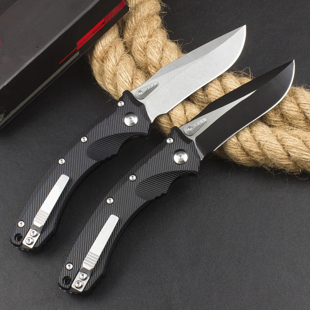 Folding Knife M390 Steel Pocket Knife G10 Handle 58 HRC One-Hand Opening EDC Camping Knife