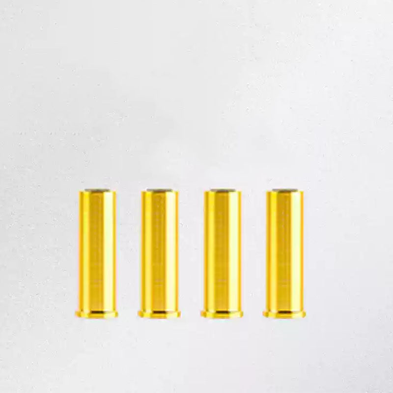 Soft Bullet Gun Foldable Toy Stainless Steel Mini Blaster Fidget Toy Stress Relief EDC Toy