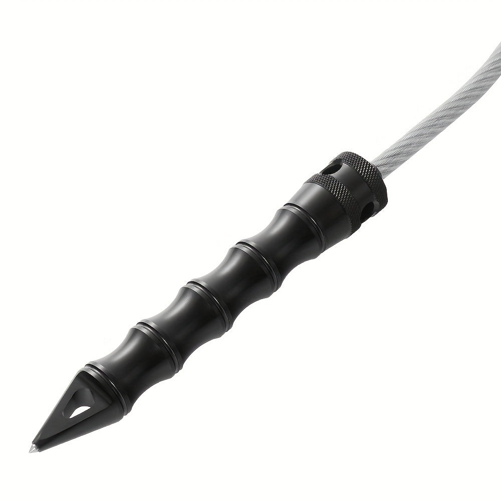 Aluminum Baton – Tactical Self Defense Whip with Alloy Handle with Tungsten Glass Breaker detail image - detail view 4