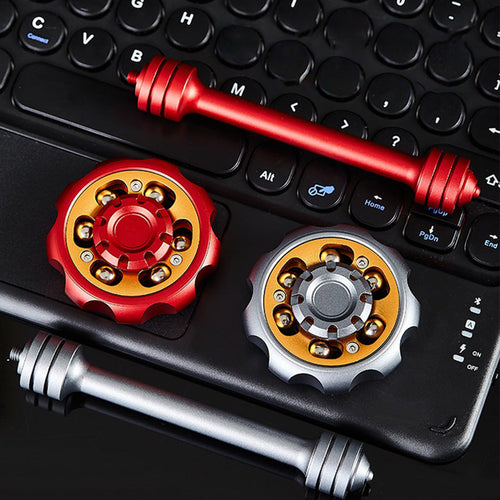 Aluminum Fidget Spinner – Metal Ferris Wheel Cyberpunk for Alternative Styling detail image