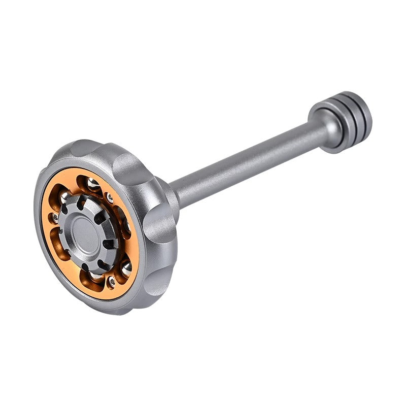 Aluminum Fidget Spinner – Metal Ferris Wheel Cyberpunk for Alternative Styling detail image - detail view 3
