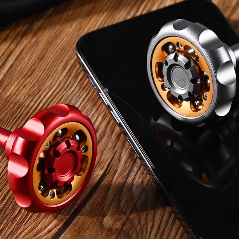 Aluminum Fidget Spinner – Metal Ferris Wheel Cyberpunk for Alternative Styling detail image - detail view 9