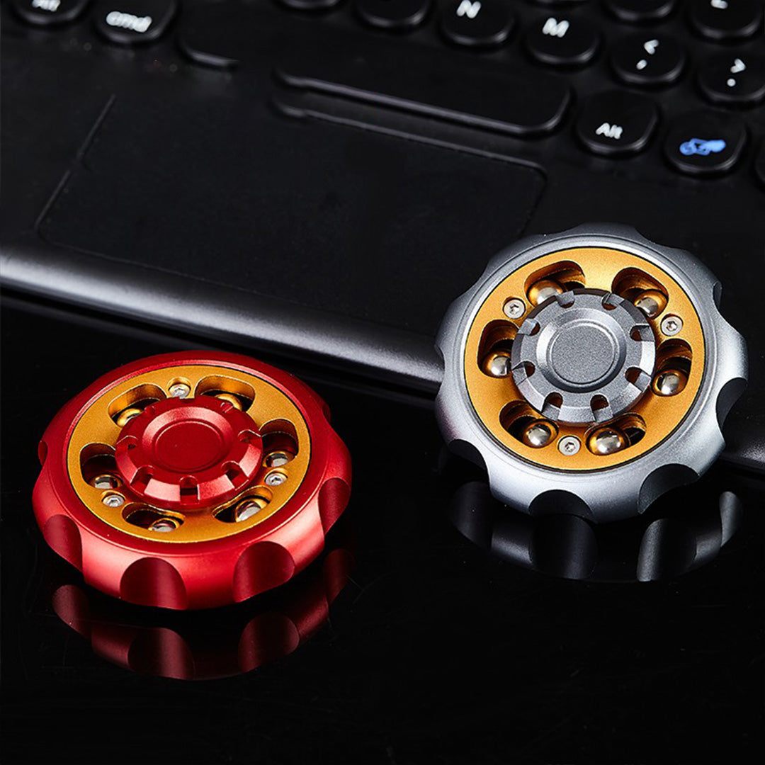 Aluminum Fidget Spinner – Metal Ferris Wheel Cyberpunk for Alternative Styling product image
