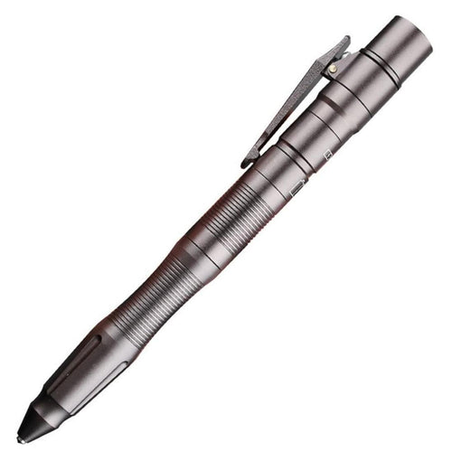 Aluminum Flashlight Tactical Pen – Tungsten Tip USB Rechargeable TSA Approved variant image
