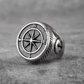 Anchor Compass Ring – Navigator Sailor Punk Hip Hop Statement product image