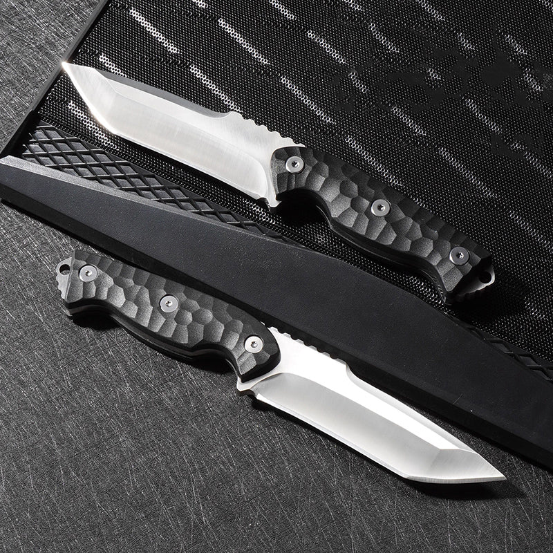 EDC Knife – TitanForge VG10 Heavy-Duty Tactical Camp for Everyday Utility, Collecting