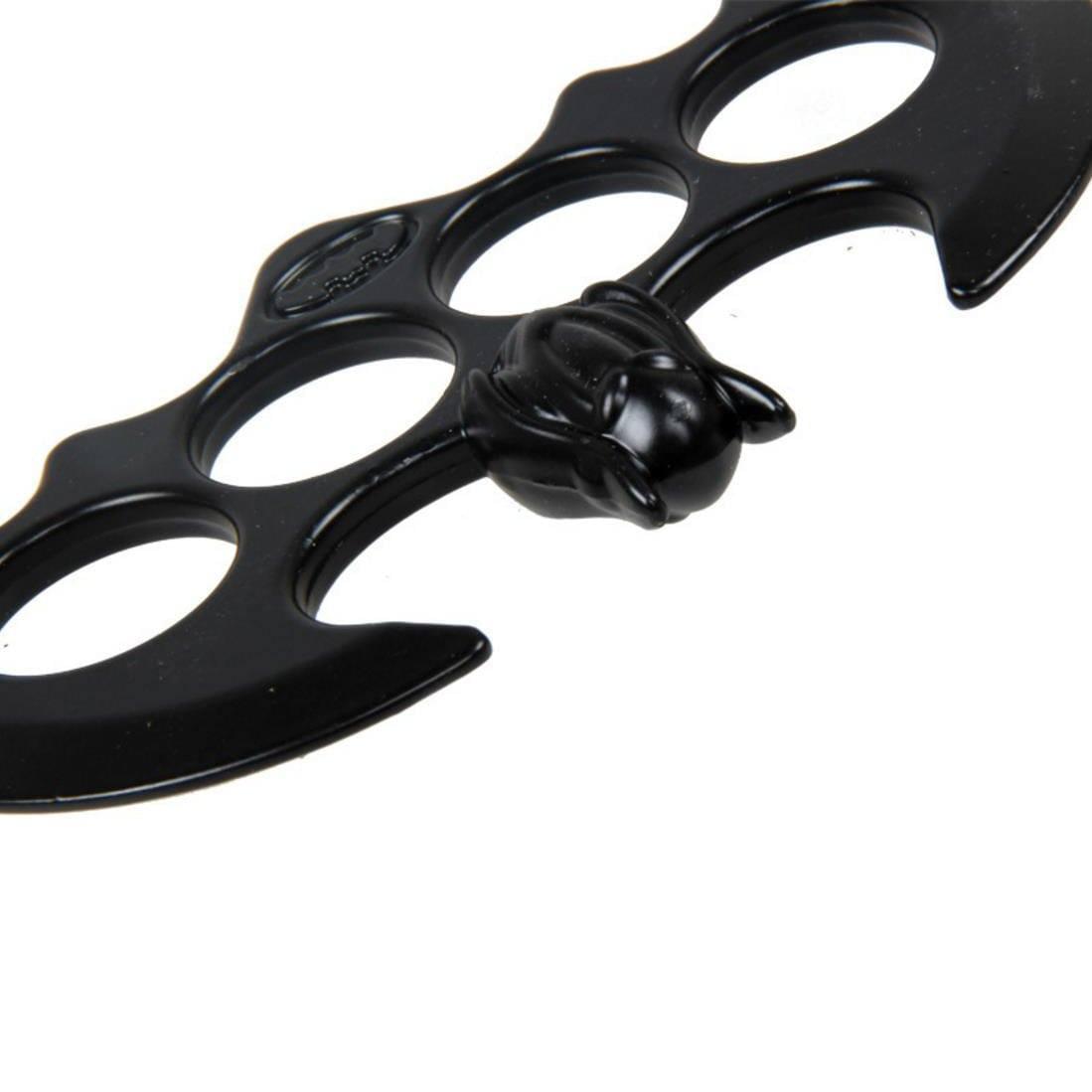Brass Batman Knuckles – Hard Alloy Edition Four Finger with Black Tactical with Pouch detail image - detail view 3