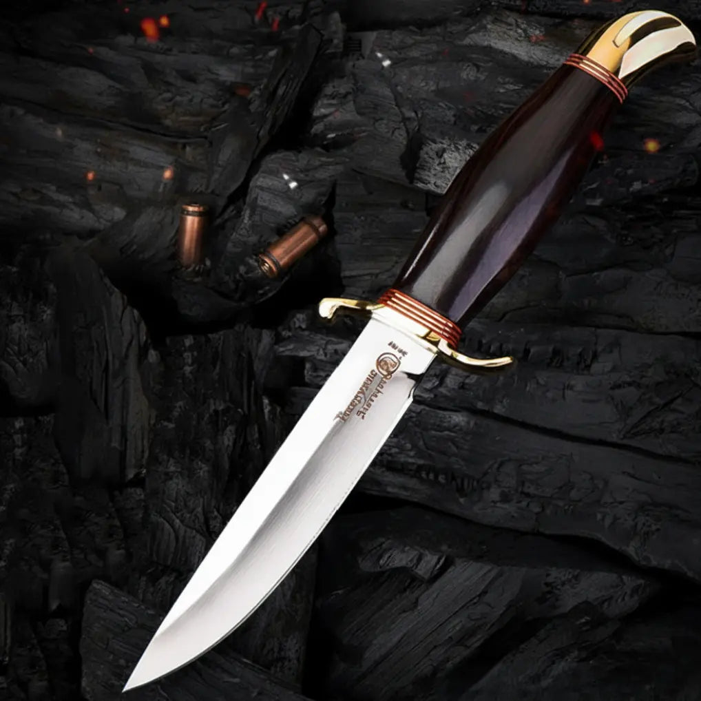 Brass EDC Knife – Legacy Blade 9CR18MOV Artisan with Mirror Polish product image