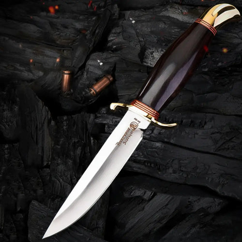 Brass EDC Knife – Legacy Blade 9CR18MOV Artisan with Mirror Polish product image