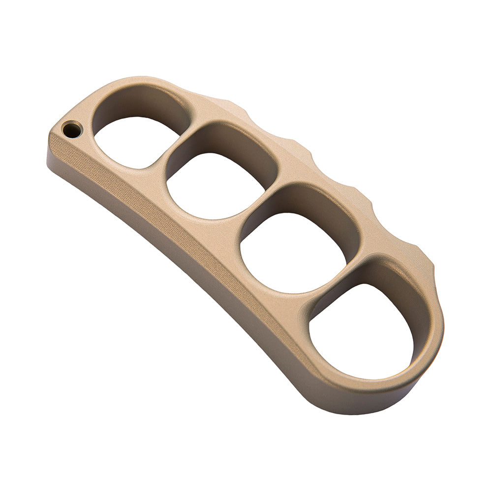 Brass Four Finger Knuckles – 7075 Aluminum with Pea Pods 15mm Ultra Thick Lightweight product image