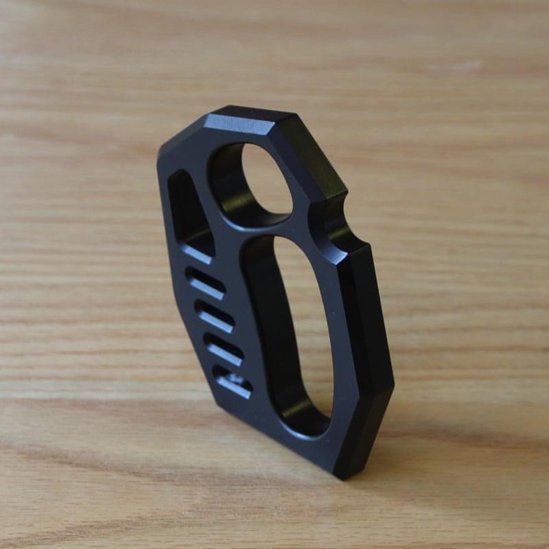 Brass Four Finger Knuckles – Aluminum Alloy with Black Oxide 15mm Lightweight detail image - detail view 6