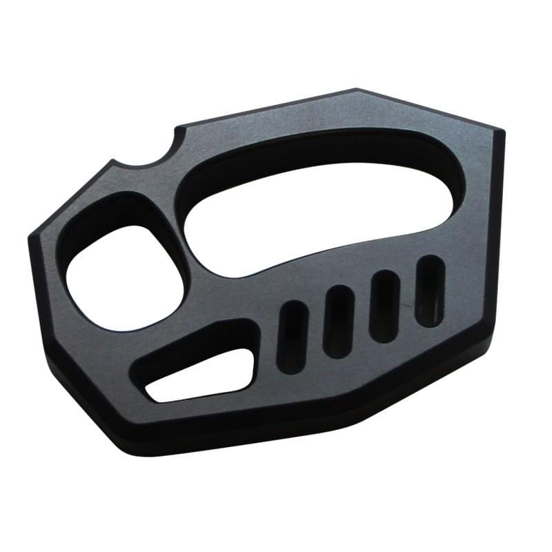 Brass Four Finger Knuckles – Aluminum Alloy with Black Oxide 15mm Lightweight product image