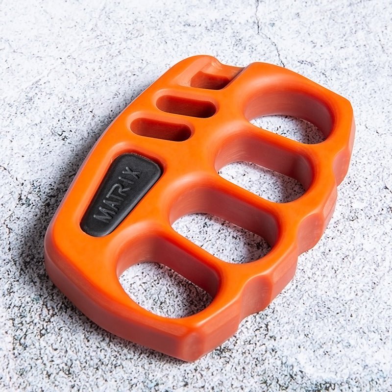 Brass Four Finger Knuckles – Bakelite with 19mm Thick Fashion Design Lightweight detail image - detail view 4