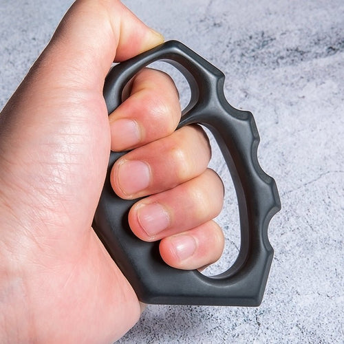 Brass Four Finger Knuckles – Bakelite with 19mm Thick Oversized Holes Lightweight detail image