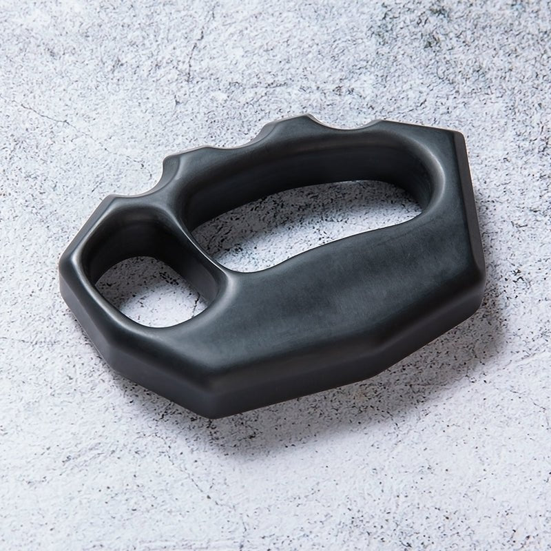 Brass Four Finger Knuckles – Bakelite with 19mm Thick Oversized Holes Lightweight detail image - detail view 3
