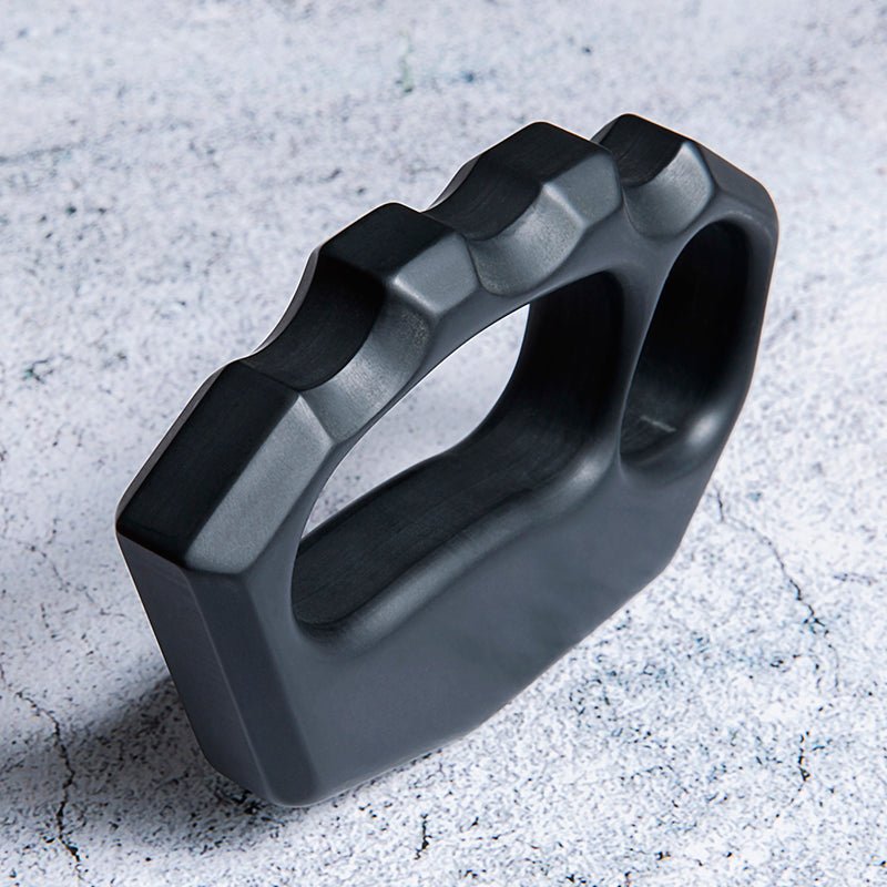 Brass Four Finger Knuckles – Bakelite with 19mm Thick Oversized Holes Lightweight detail image - detail view 4