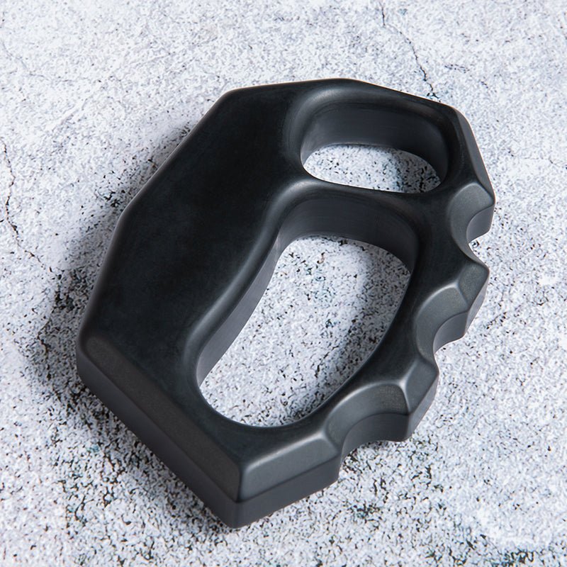 Brass Four Finger Knuckles – Bakelite with 19mm Thick Oversized Holes Lightweight detail image - detail view 5