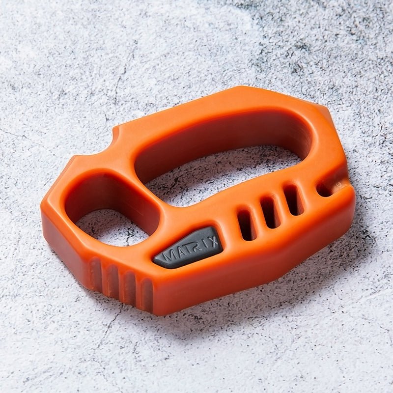 Brass Four Finger Knuckles – Bakelite with 20mm Thick Window Breaker Lightweight detail image - detail view 3