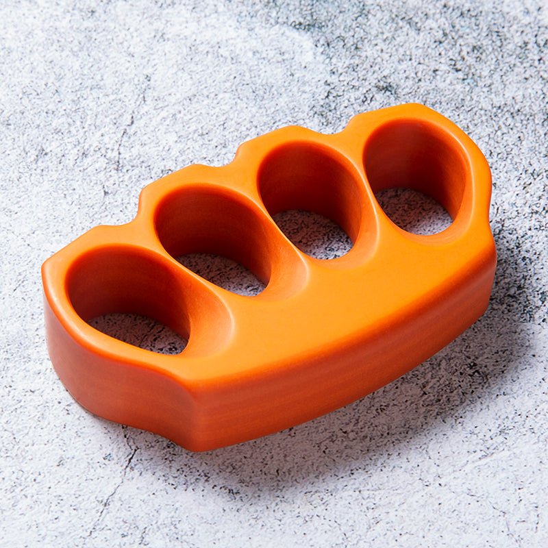 Brass Four Finger Knuckles – Bakelite with 25mm Ultra Thick Lightweight EDC detail image - detail view 3