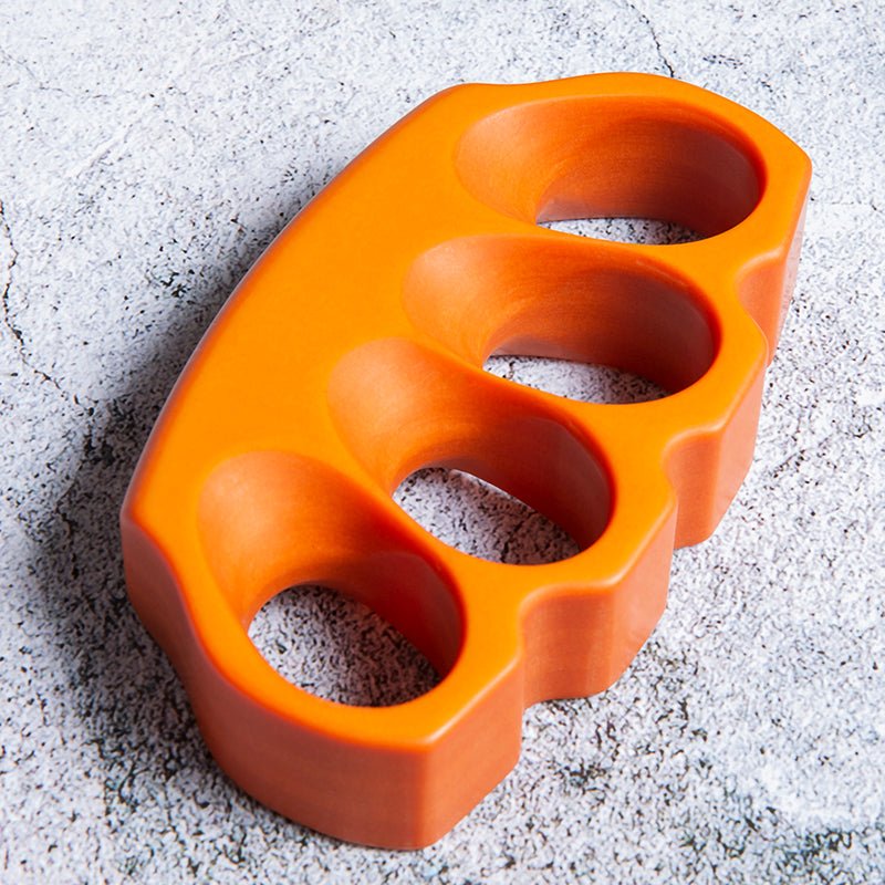 Brass Four Finger Knuckles – Bakelite with 25mm Ultra Thick Lightweight EDC detail image - detail view 4