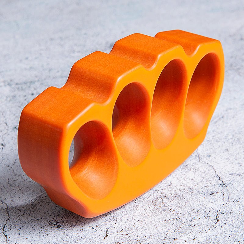 Brass Four Finger Knuckles – Bakelite with 25mm Ultra Thick Lightweight EDC detail image - detail view 5