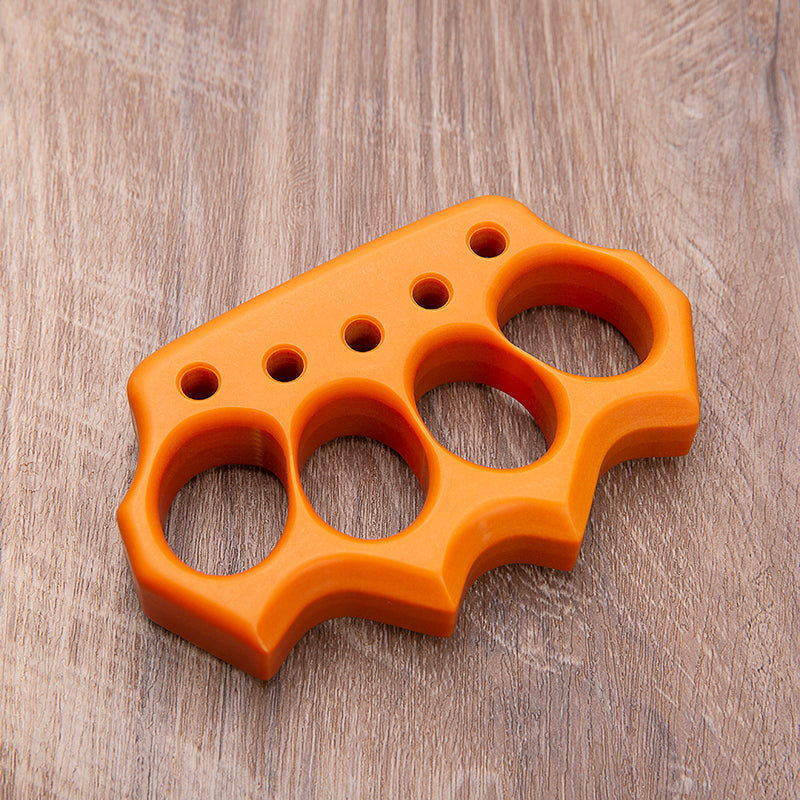 Brass Four Finger Knuckles – Bakelite with Vintage Dalton 22mm Ultra Thick Non-Metal detail image - detail view 6