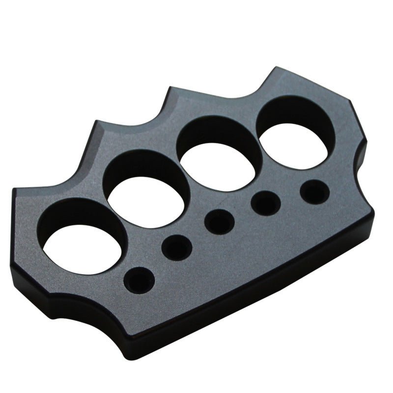 Brass Four Finger Knuckles – Black Oxide 15mm Lightweight with Aluminum Alloy product image