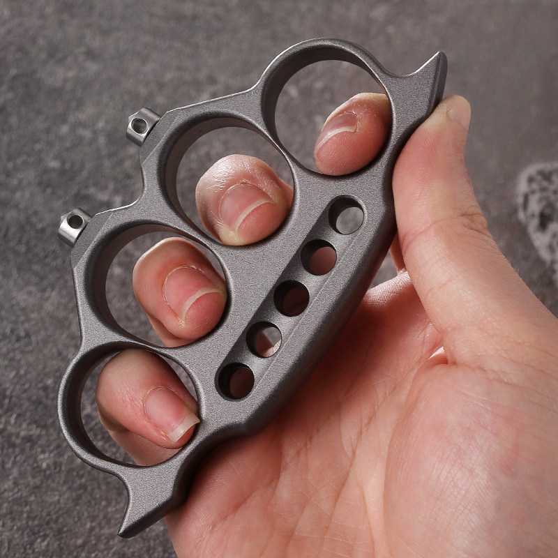 Brass Four Finger Knuckles for Collecting And Responsible Everyday Carry detail image