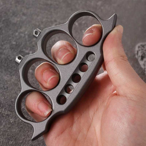 Brass Four Finger Knuckles for Collecting And Responsible Everyday Carry detail image