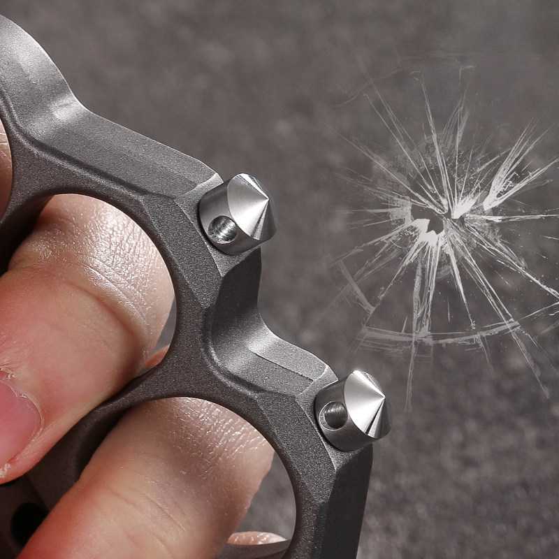 Brass Four Finger Knuckles for Collecting And Responsible Everyday Carry detail image - detail view 4