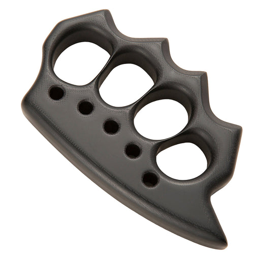 Brass Four Finger Knuckles – G10 Fiber Glass with 21mm Ultra Thick Kubotan Tip product image
