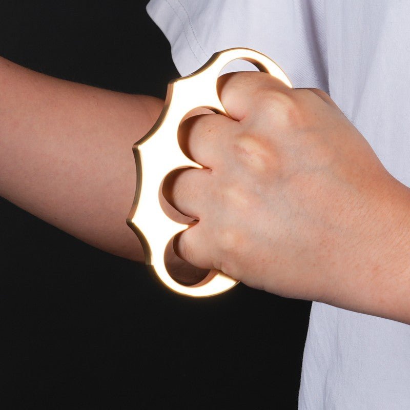 Brass Four Finger Knuckles – H59 with Anti-Slip Pattern Heavy Duty EDC detail image - detail view 5