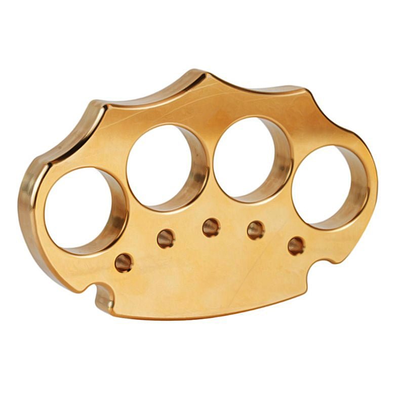 Brass Four Finger Knuckles – H59 with Anti-Slip Pattern Heavy Duty EDC product image
