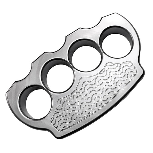 Brass Four Finger Knuckles – H59 with Duster Self Defense with Anti-Slip Tactical 640g variant image