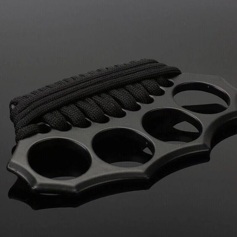 Brass Four Finger Knuckles – Hard Alloy with Military Design Slim Profile Grip Bands detail image - detail view 4