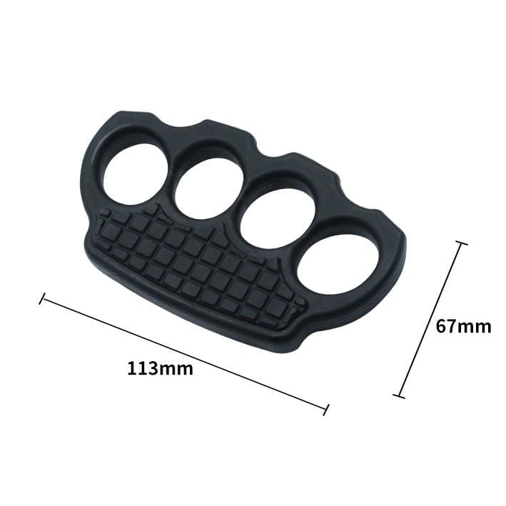 Brass Four Finger Knuckles – High-Strength Polymer Ultra-Thick 16mm with Non-Metal 70g detail image - detail view 5