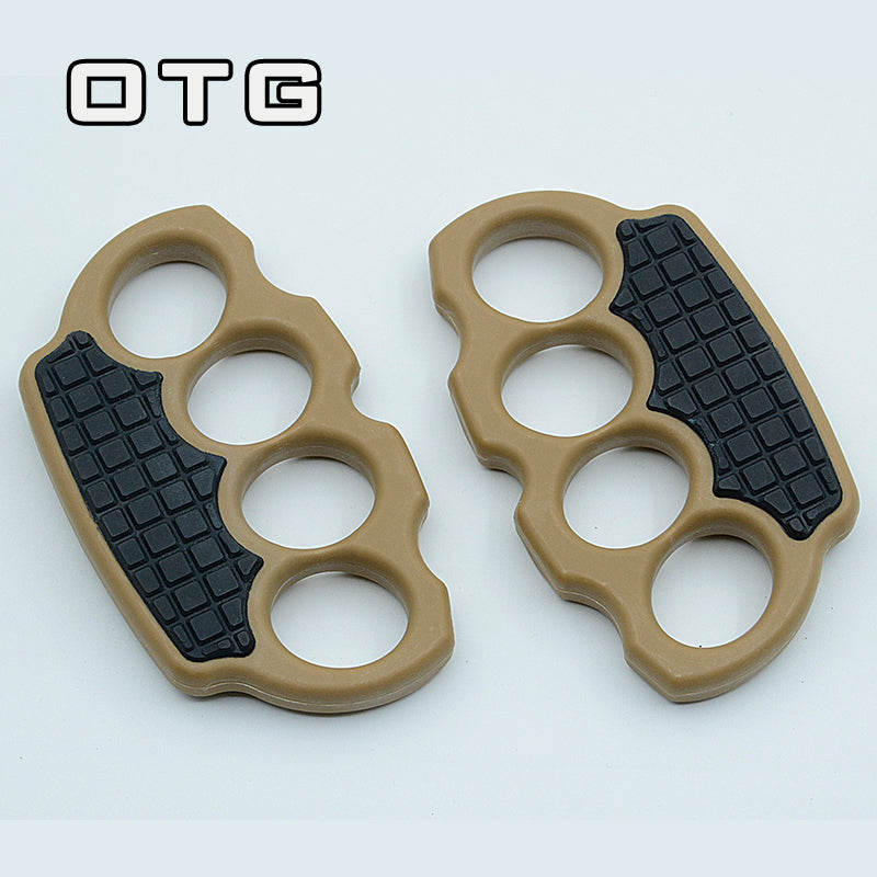 Brass Four Finger Knuckles – High-Strength Polymer Ultra-Thick 16mm with Non-Metal 70g detail image - detail view 9
