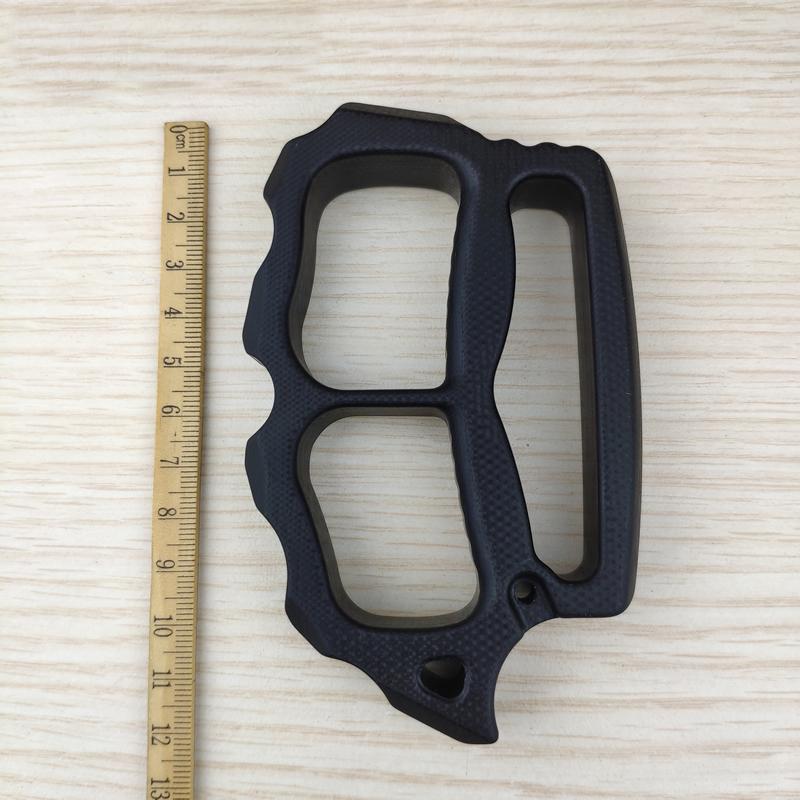 Brass Four Finger Knuckles – Nylon Polymer with 18mm Ultra Thick Non-Metal Lightweight detail image - detail view 3