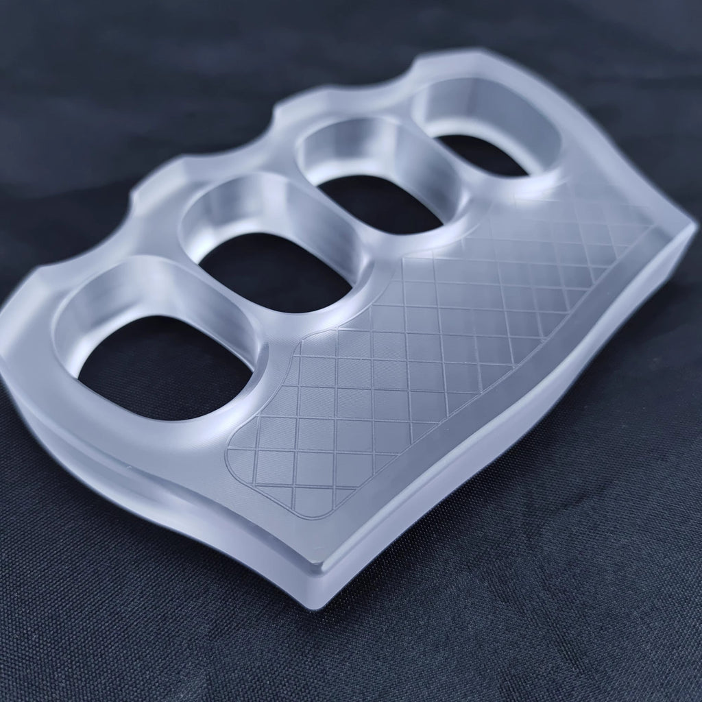 Brass Four Finger Knuckles – PVC Plastic with 14mm Ultra-Thick Non-Metal detail image - detail view 4