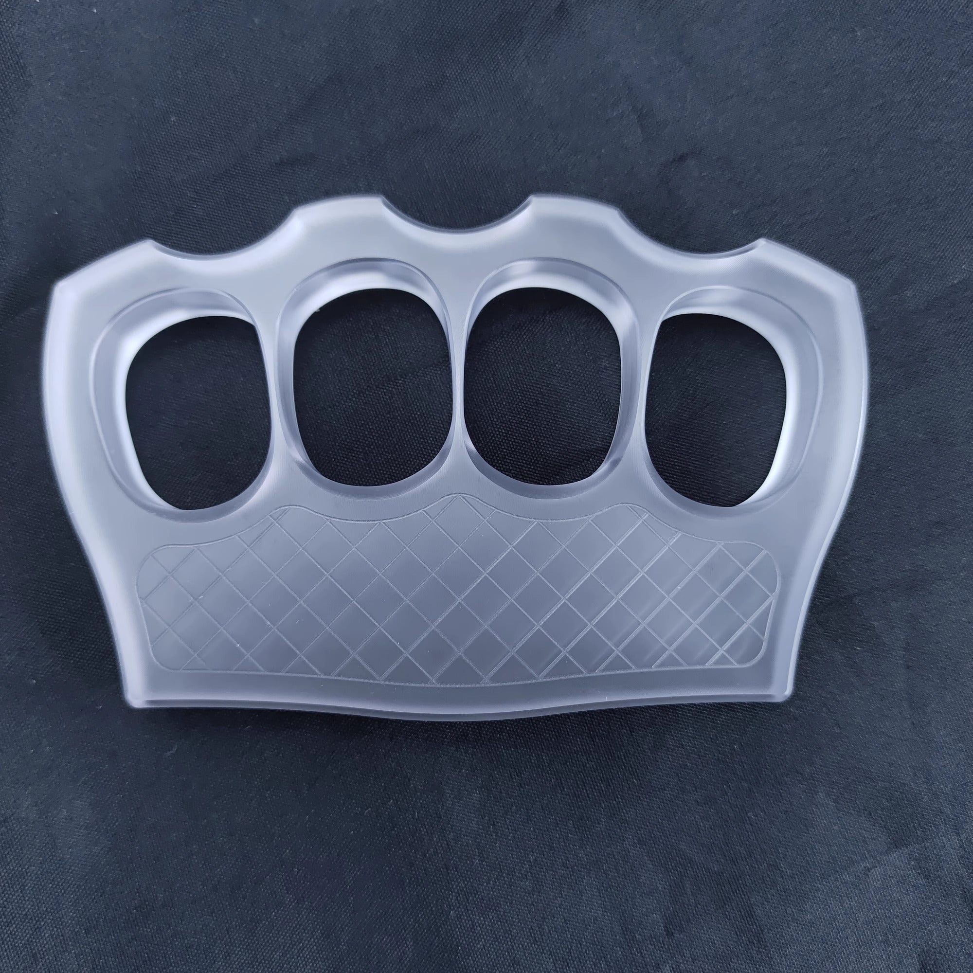 Brass Four Finger Knuckles – PVC Plastic with 14mm Ultra-Thick Non-Metal product image