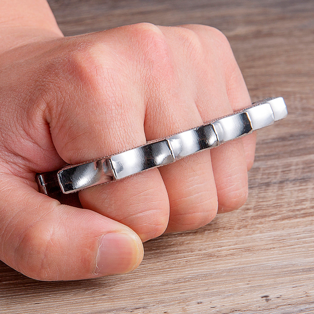 Brass Four Finger Knuckles – Zinc Alloy with Arena Breakout Game Design Lightweight detail image - detail view 5
