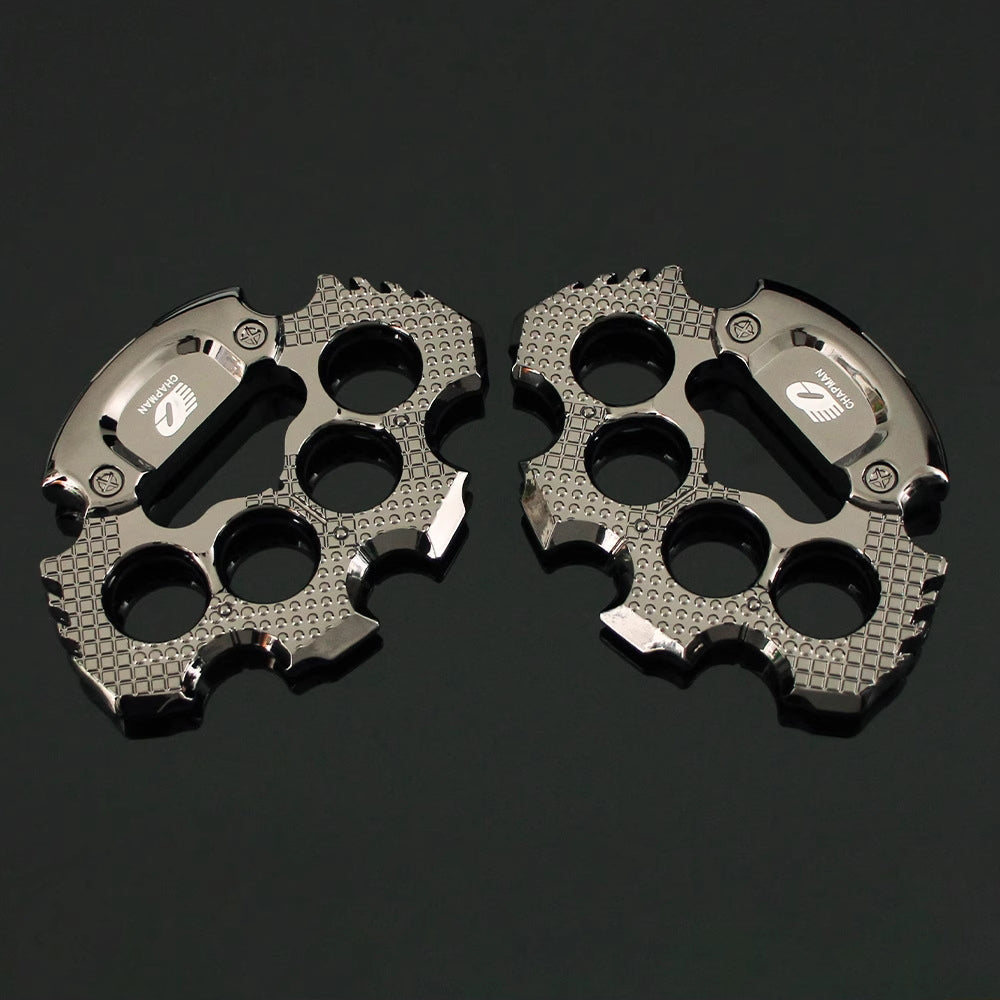 Brass Four Finger Knuckles – Zinc Alloy with CrossFire Game Edition 18mm Heavy Duty detail image - detail view 5