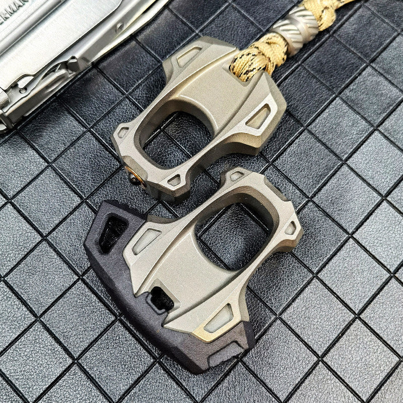 Brass Knuckles – Duster for Desk Breaks, Collecting, And Tactile Everyday Carry detail image