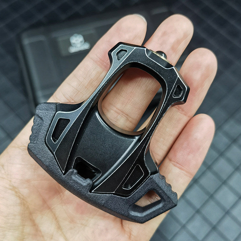 Brass Knuckles – Duster for Desk Breaks, Collecting, And Tactile Everyday Carry detail image - detail view 3