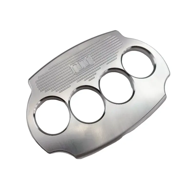 Brass Knuckles – Fascia Scraper Dual Purpose Massage Self Defense EDC Tool product image