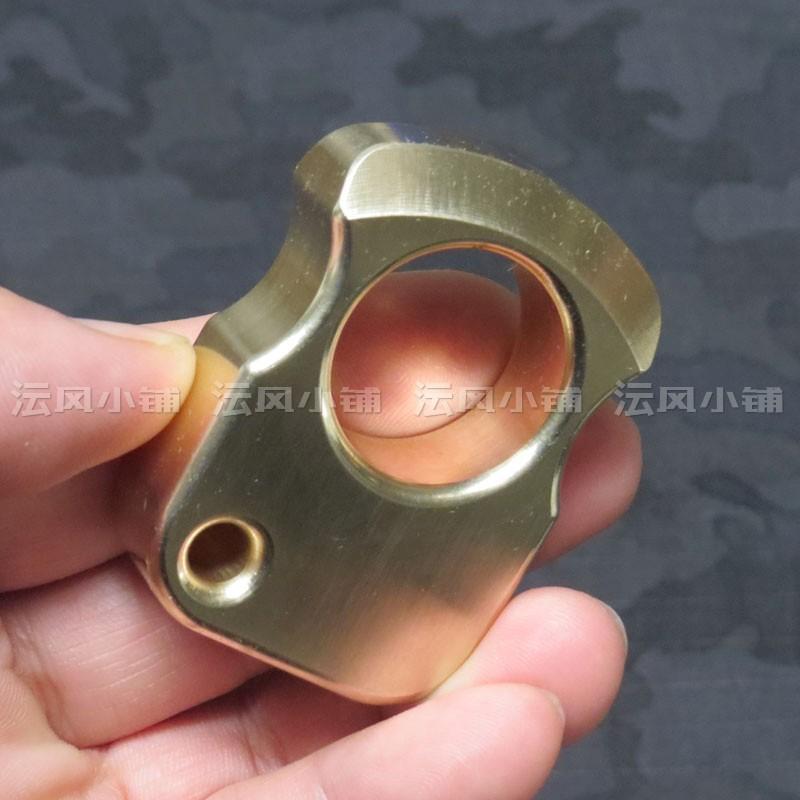 Brass Knuckles – H-59 Type 1000 Low-Profile Ring with Polished Non-Lethal 126g detail image - detail view 3