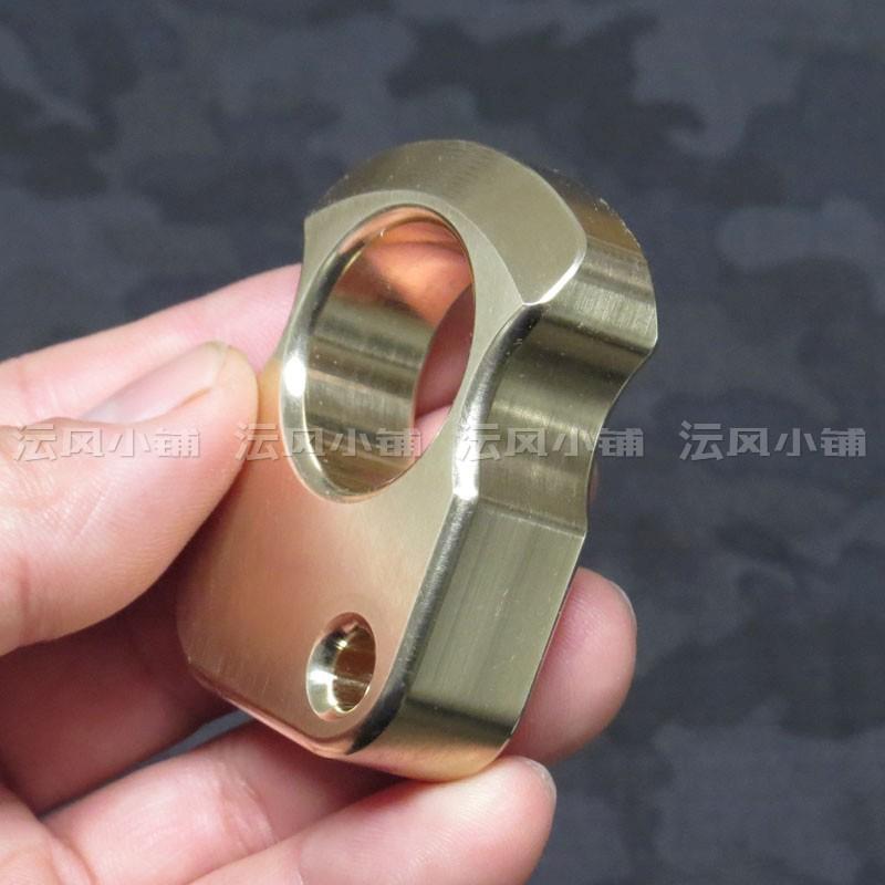 Brass Knuckles – H-59 Type 1000 Low-Profile Ring with Polished Non-Lethal 126g detail image - detail view 5