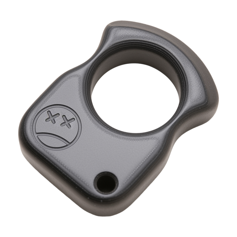 Brass Single Finger Knuckles – G10 Fiber Glass Ring with 15mm Ultra Thick Lightweight EDC product image