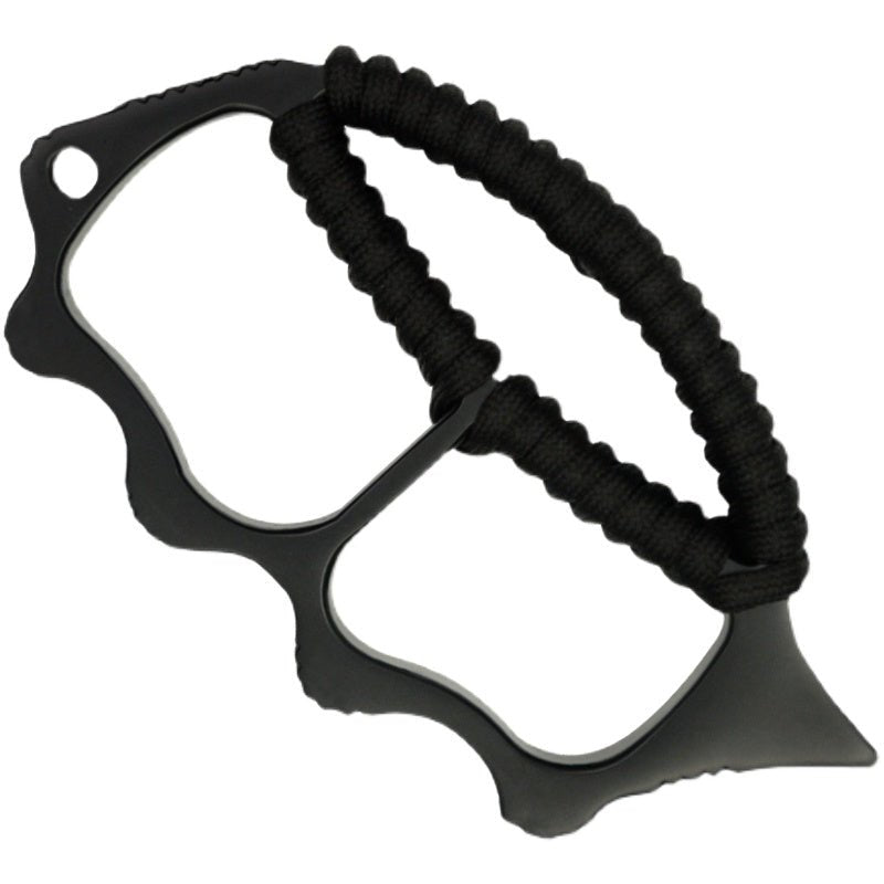 Brass Spiked Knuckles – Dusters with Full Size Zinc Alloy Side Spike 14mm Four Finger EDC detail image - detail view 6