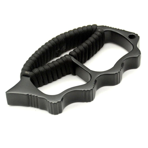 Brass Spiked Knuckles – Dusters with Full Size Zinc Alloy Side Spike 14mm Four Finger EDC product image
